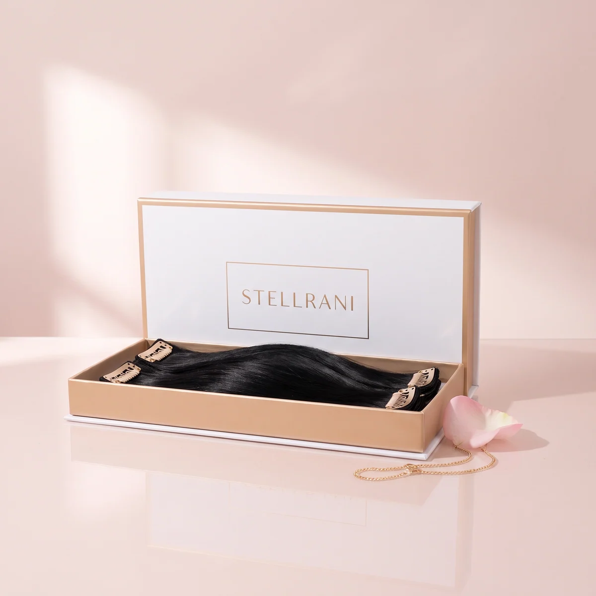 Stellrani Luxe Deep Black Hair Extensions