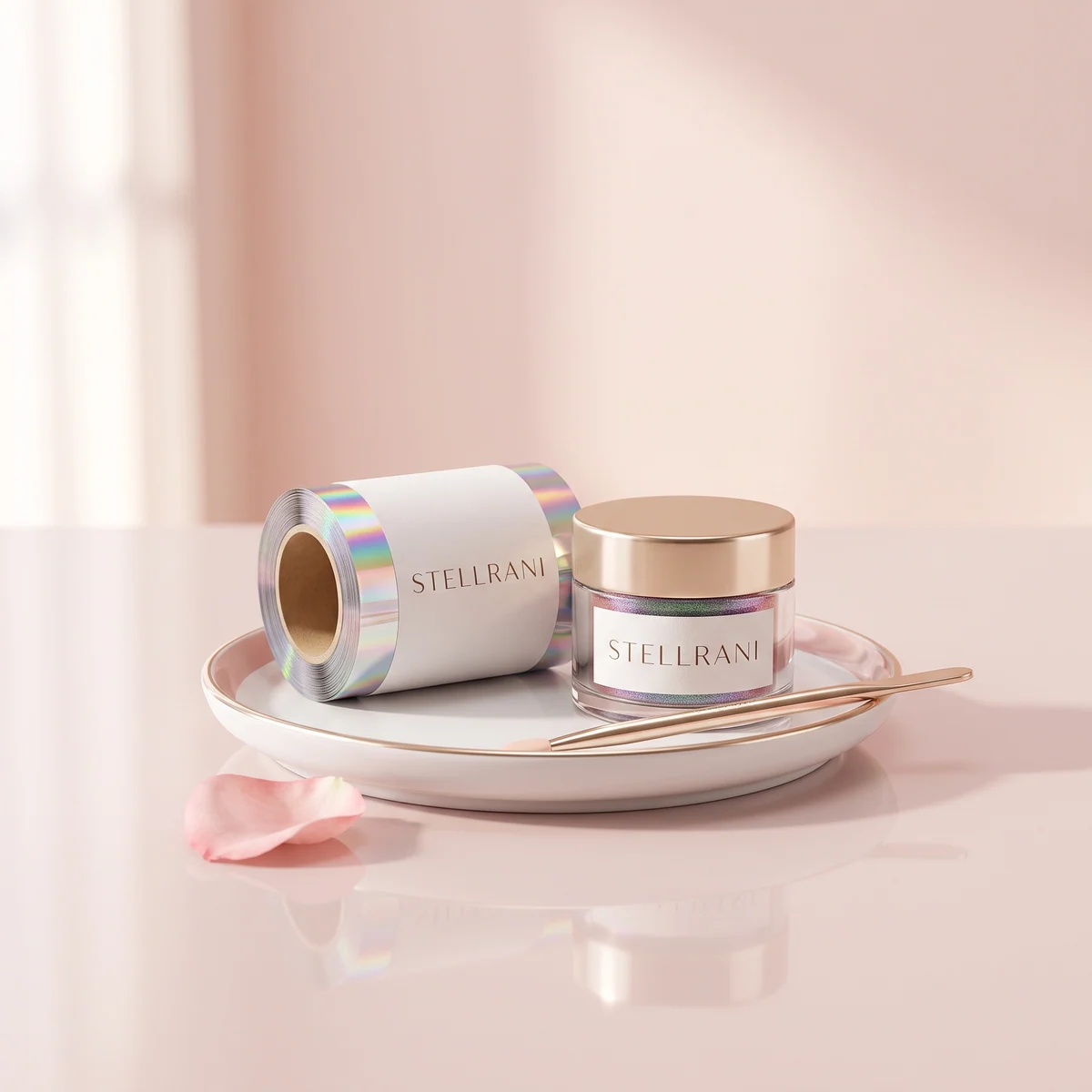 Stellrani Holographic Rainbow Transfer Foil