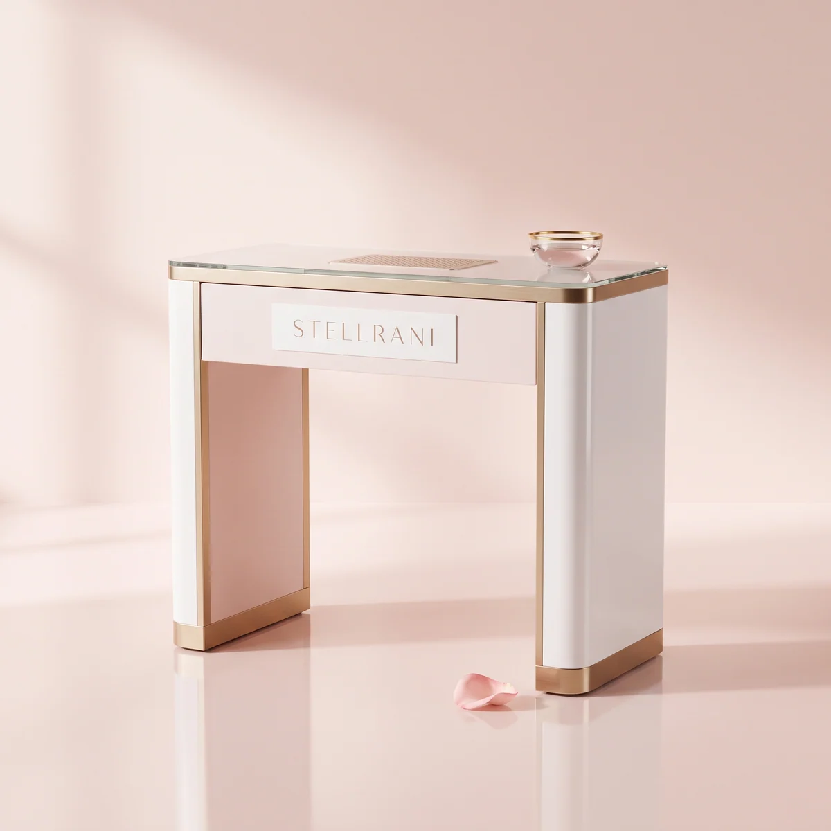Mini Velvet Compact Table