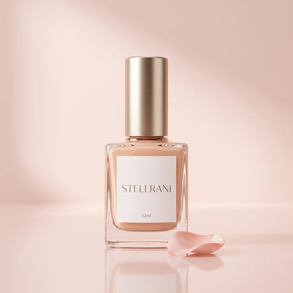 Classic Delicate Nude Nail Polish
