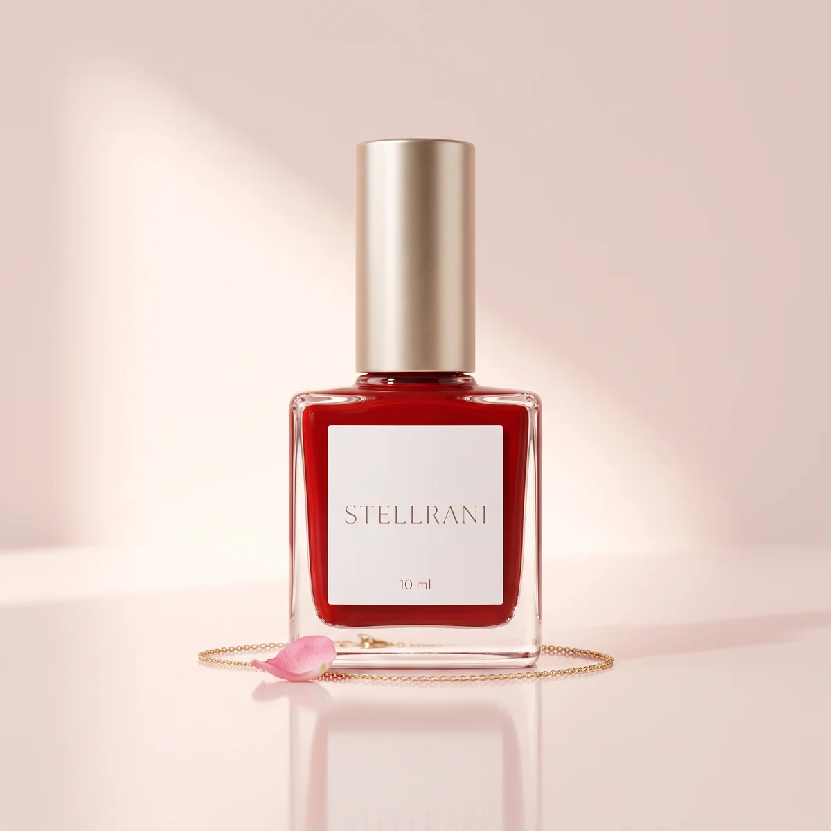 3-in-1 Semi-Permanent Nail Polish Luxe Red