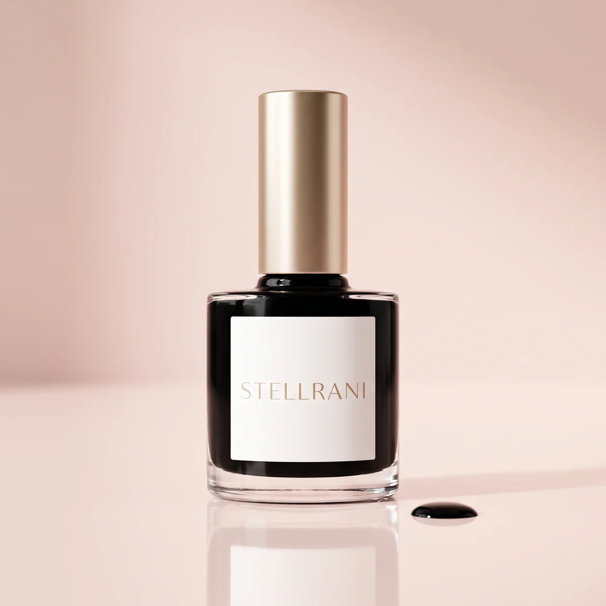 Classic Black Semi-Permanent Nail Polish