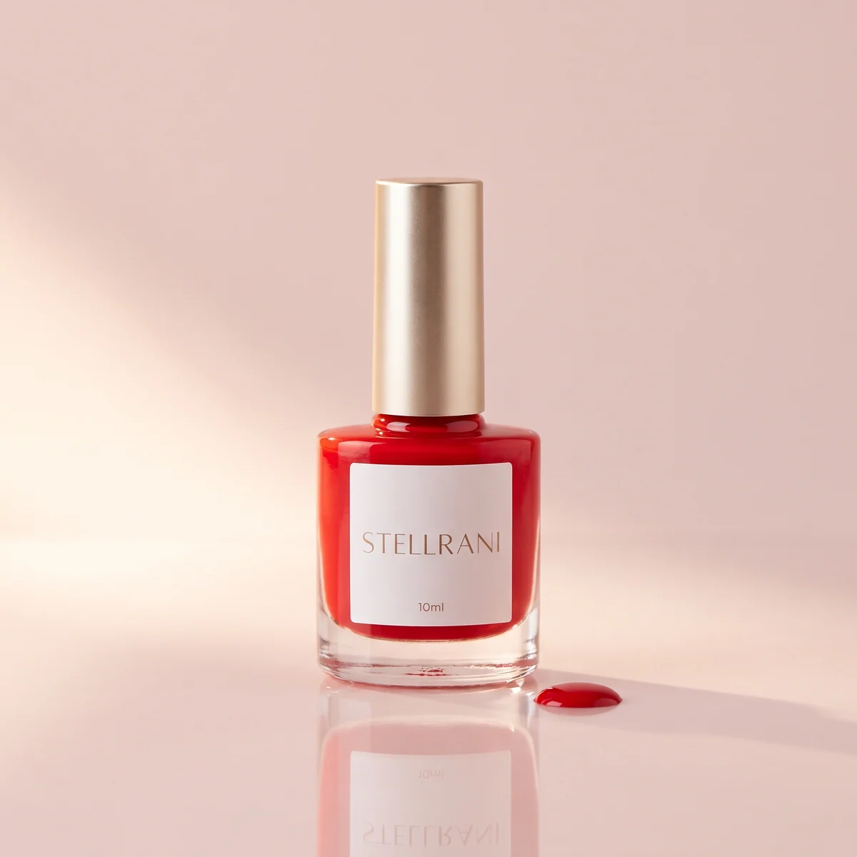 Intense Red Semi-Permanent Nail Polish