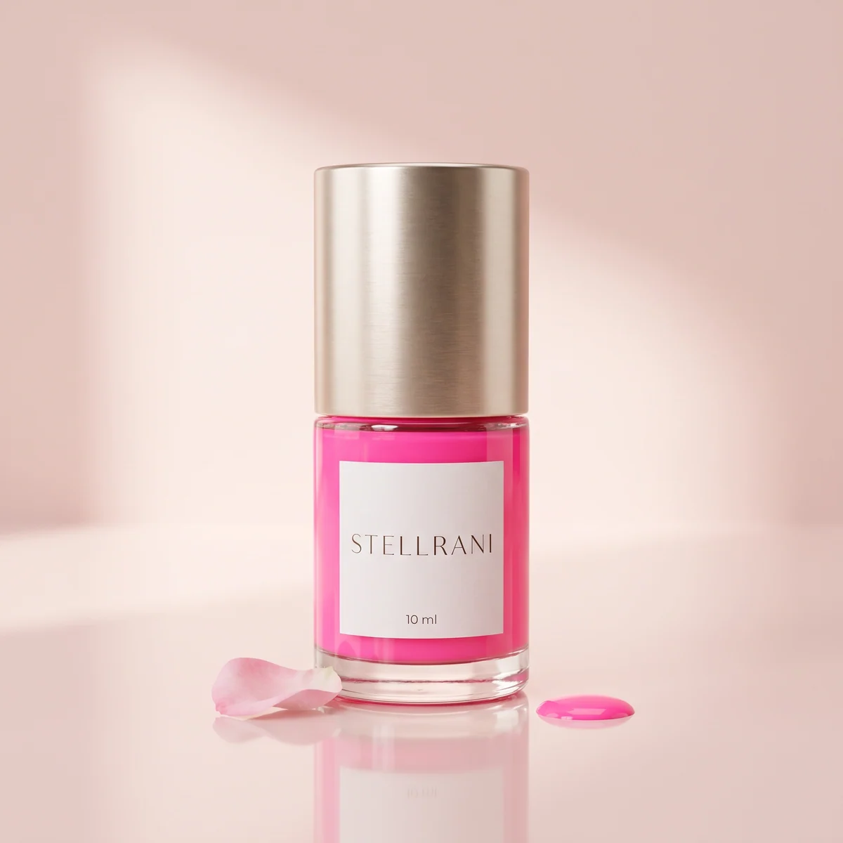 Neon Pink Semi-Permanent Nail Polish