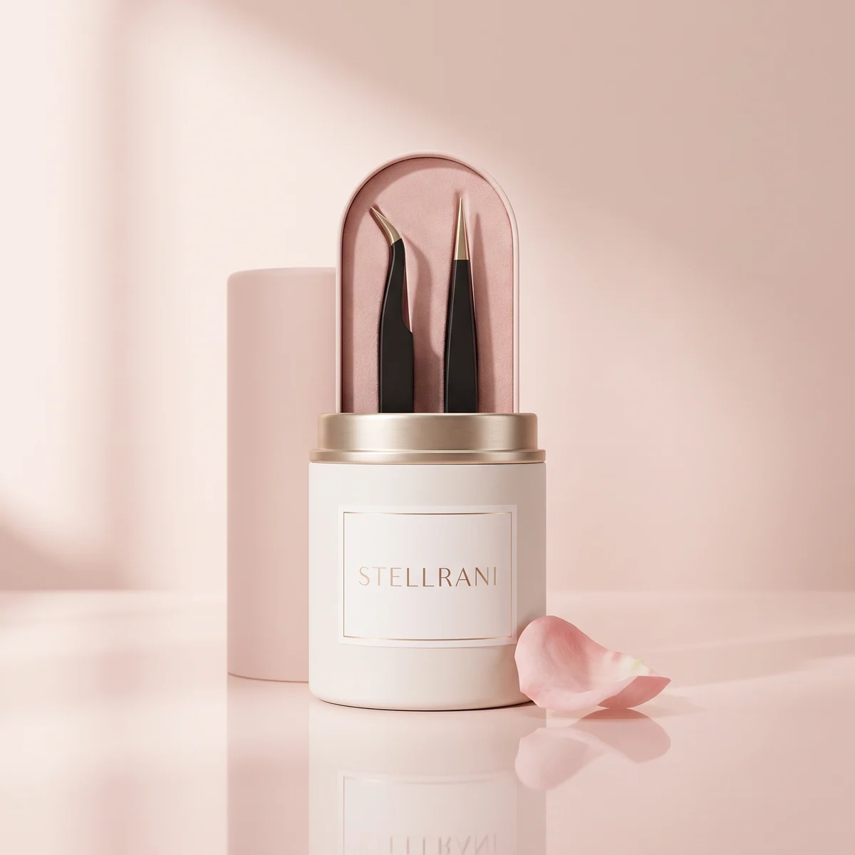 Stellrani Professional Tweezer Set